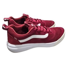 Vans Ultrarange Rapidweld Rumba Red/True White Men's Skate Shoes Size  10